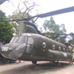 Military helicopters used during war