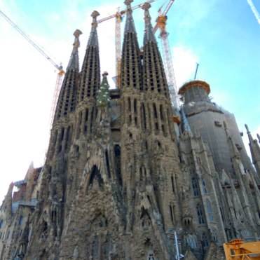 Mind blowing architecture of La Sagrada Familia