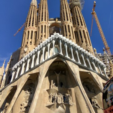 La Sagrada close up view
