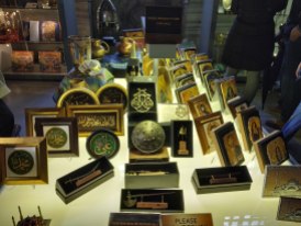 Artifacts inside Hagia Sofia..